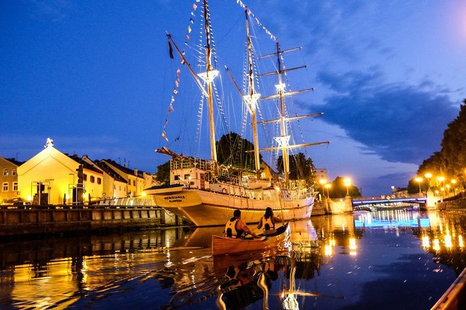 Night Canoe City Tour in Klaipeda - Directions
