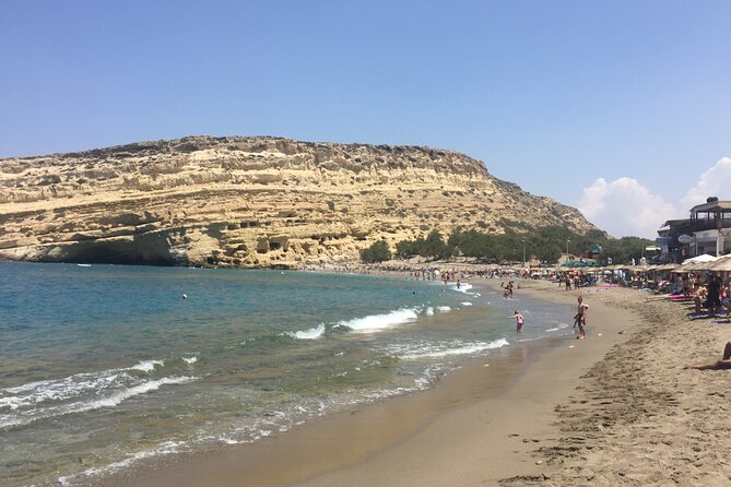 PRIVATE-South Crete-Matala Beach+Caves-Old Villages-Wine Tasting - Frequently Asked Questions