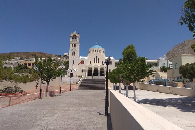 Top Sights of Santorini With Wine Tasting and Sunset in Oia - Red Beach Exploration