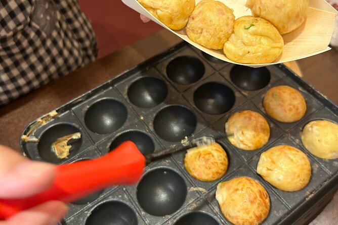 Experience Cooking Takoyaki in Its Birthplace, Osaka - Experience Inclusions