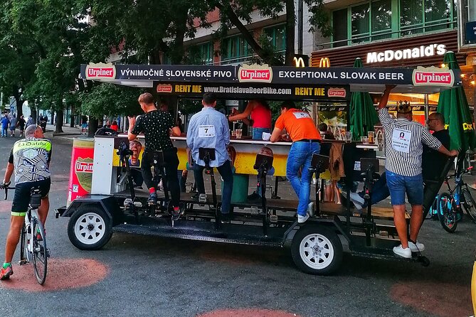 Original Bratislava Beer Bike Tours - All-you-can-drink - Booking Information