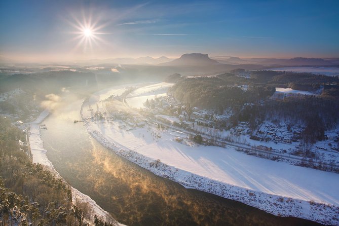 Pravcicka Gate & Bastei Bridge Winter National Park Tour From Prague - Itinerary Highlights