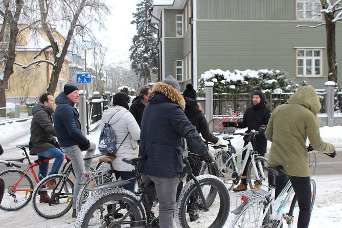 Tallinn Winter Bike Tour With Cafe Stop - Tour Highlights