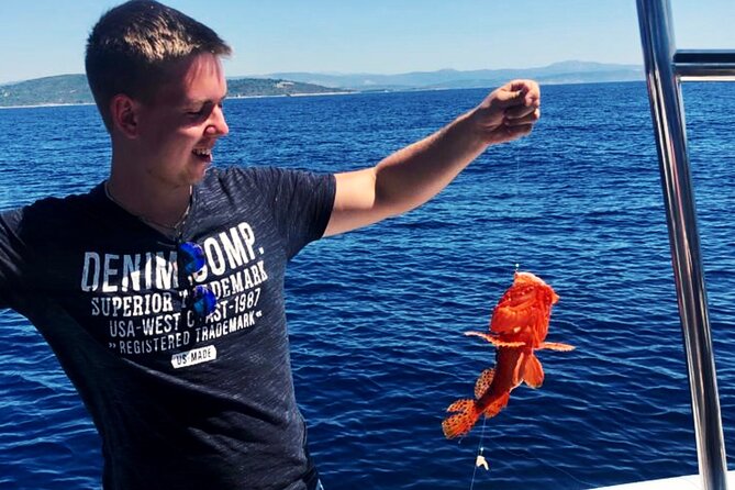 FISHING TOUR to Brac and Solta Island - Half Day FISHING Experience - Meeting and Pickup