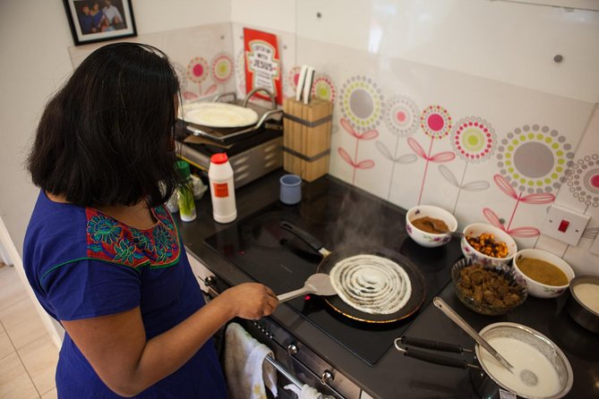 Private South Indian Cooking Class in Orpington - Inclusions