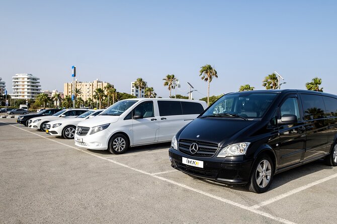 Private Transfer: Larnaca Airport to Limassol City 1-14 Pax - Additional Info