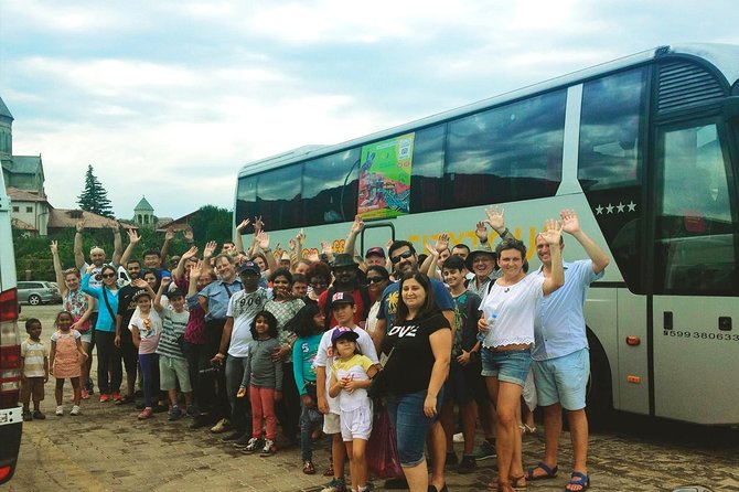 Tbilisi - Mtskheta - Jvari. Full City Tour on Hop On Hop Off Bus - Route Highlights