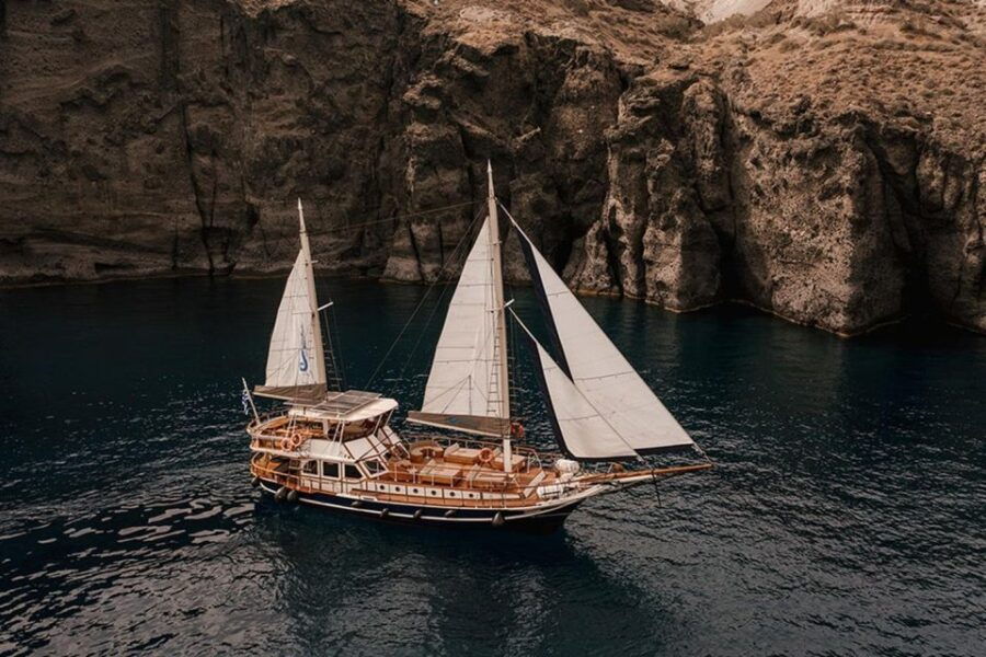 Adonis Luxury Schooner Santorini Sunset Cruise - Safety Measures and Reservations