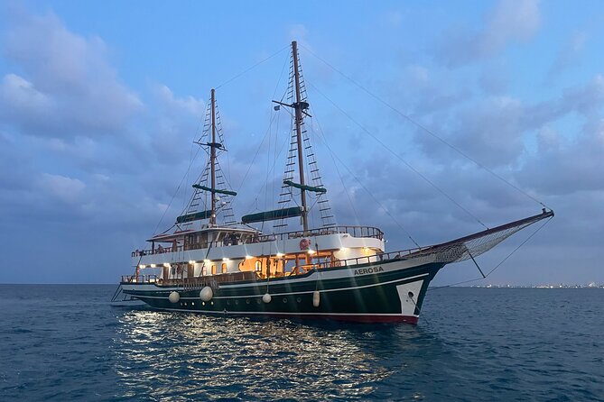Aerosa Sunset Afternoon Guided Cruise With Dinner in Cyprus