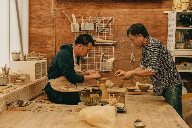 Aganoyaki Pottery Activity in Fukuchi Machi