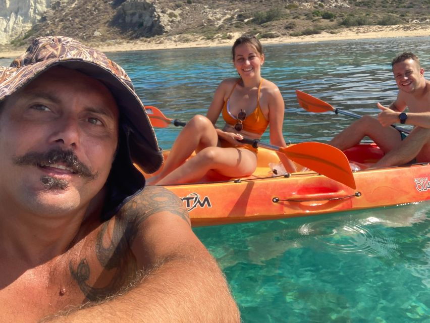 Agrigento: Torre Salsa WWF Reserve Kayak Tour || Cala Manbrù