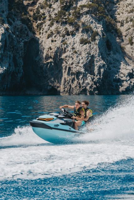 Alcudia: Coll Baix Beach & Caves Jet Ski Tour