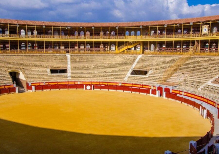 Alicante: Bullring and Castle Guided Tour With Taxi Transfer