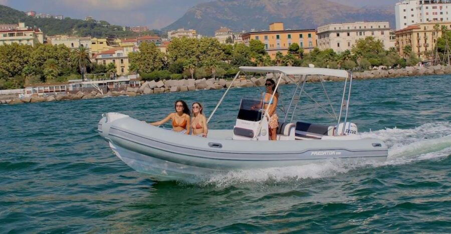 Amalfi Coast Rent Boat: From Salerno Without License