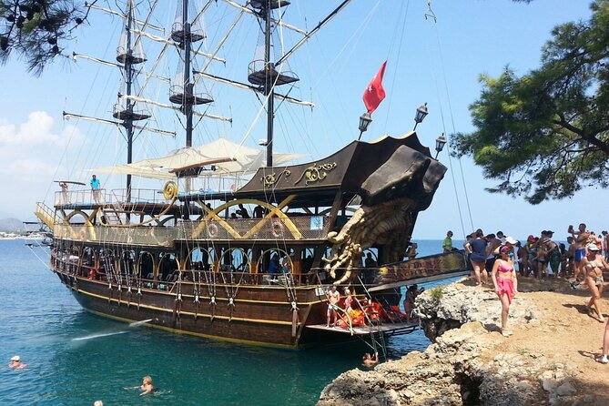 Antalya Pirate Boat Trip ,Lunch, Drinks & Transfer