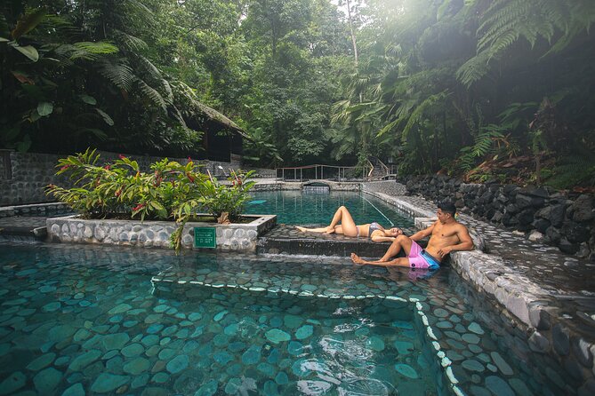 Arenal Volcano With Ecotermales Hot Springs From San José