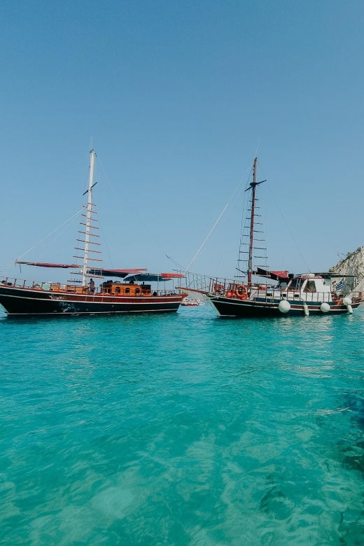Argostoli : Full Day Boat Trip With Lunch on Queen Bee Boats