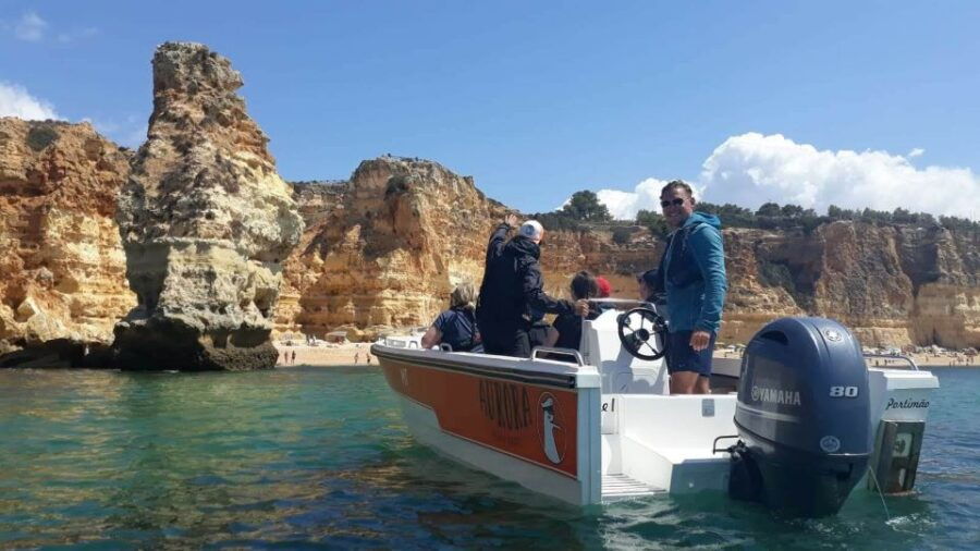 Armação De Pêra: Benagil and 10 Best Caves Guided Boat Tour