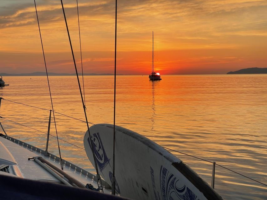 At Sea Departure From Hyères: Sunset by Sailboat - Good To Know