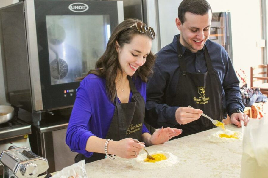 Authentic Italian Cooking Class in San Gimignano