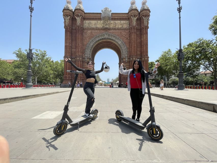 Barcelona: 2-Hour E-Scooter Tour