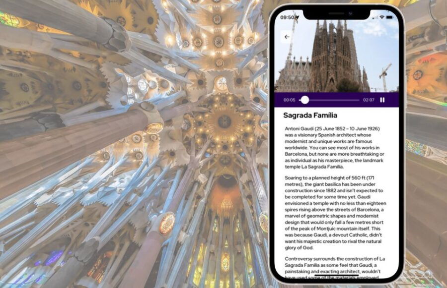 Barcelona: Barri Gòtic and Gaudì Self-Guided Audio Tours - Description