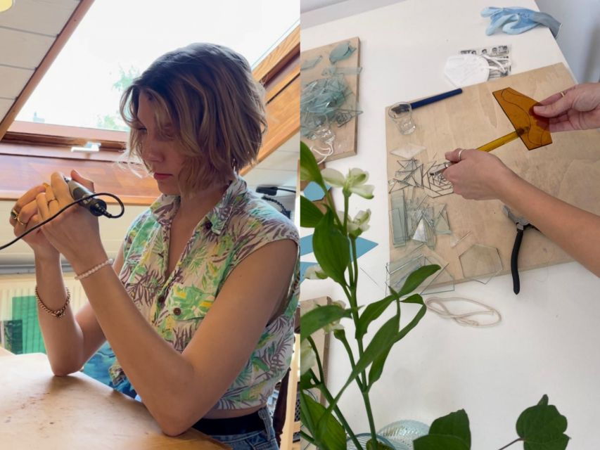 BARCELONA: Glass Crafting Workshop, Create Your Suncatcher! - Workshop Experience