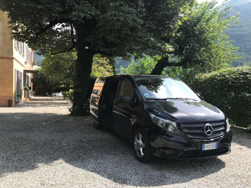 Bergamo Airport To/From Lecco/Malgrate/Mandello - Service Details