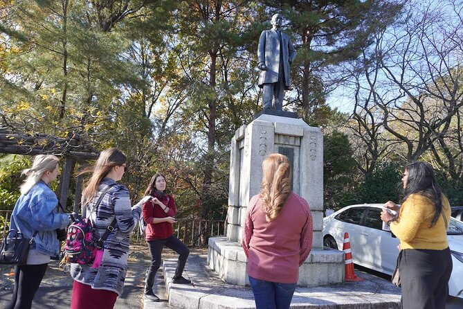 Birth of Takasakis White Robed Kannon Statue Guided Tour