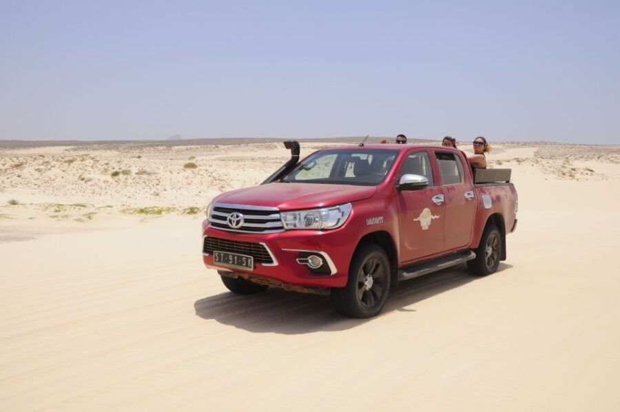 Boavista: Green Turtle & Shark Bay Sandboard Tour & Tasting - Tour Details
