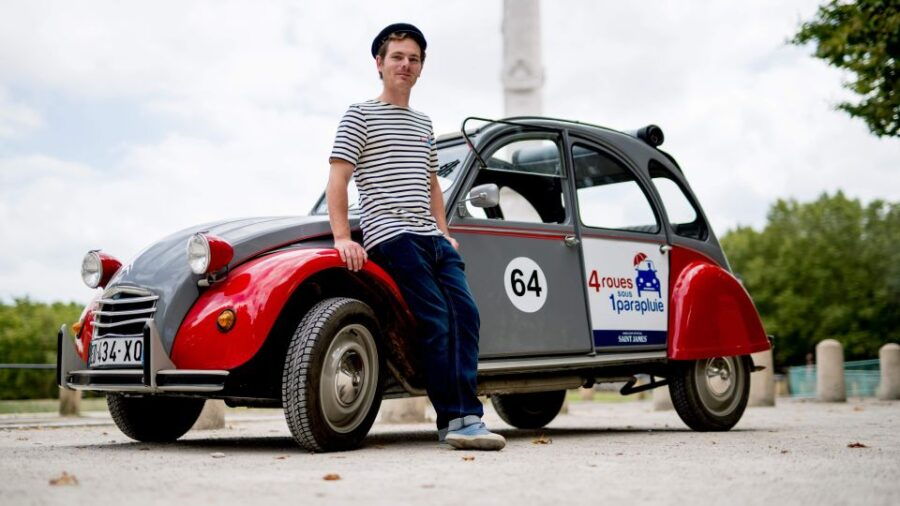 Bordeaux: Private Tour in a Citroën 2CV 45min