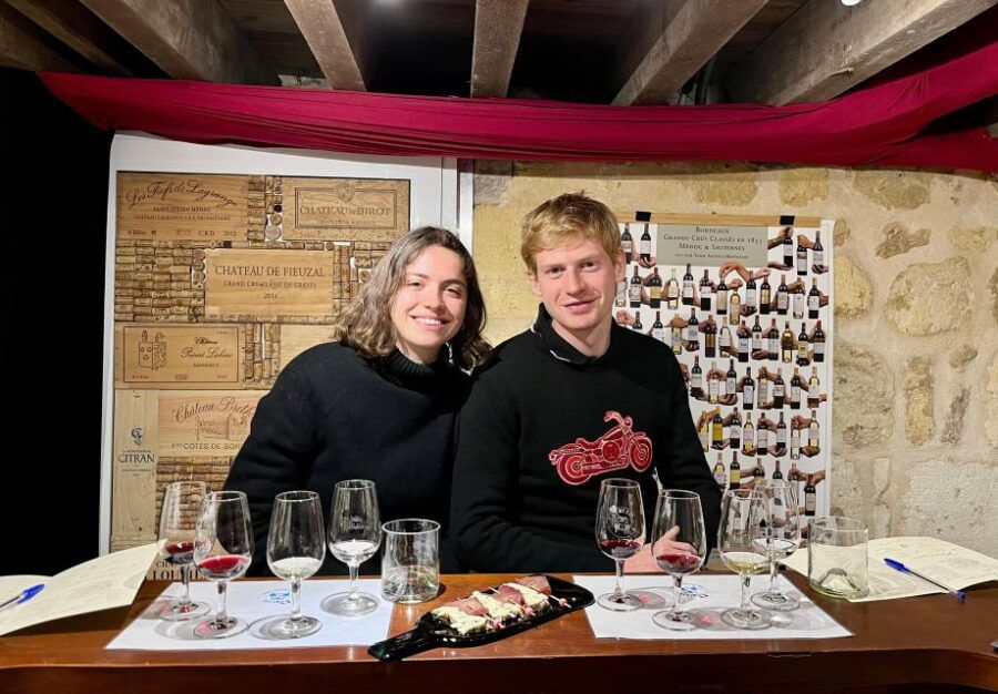 Bordeaux Wine: Tasting Class 4 Red Wines Pairing Charcuterie