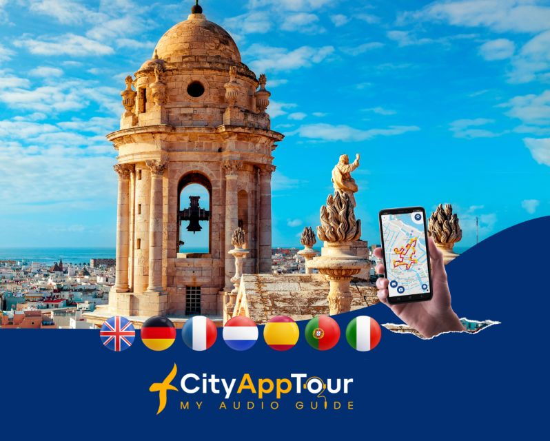 Cadiz: Walking Tour With Audio Guide on App - Tour Details