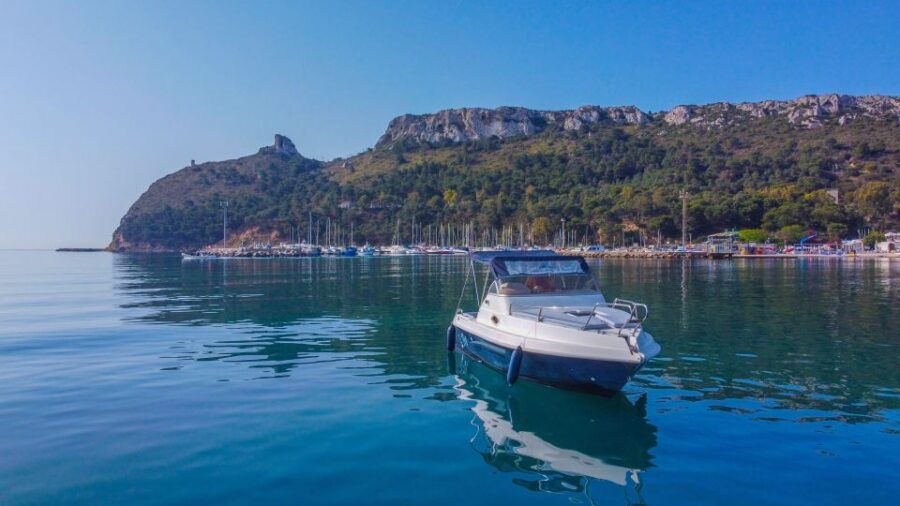 Cagliari Boat Excursion With Aperitivo & Swim Stops