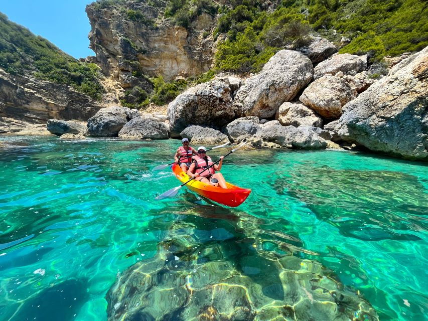 Cala Granadella: Cala En Caló Sea Cave Snorkel & Kayak Tour - Customer Reviews