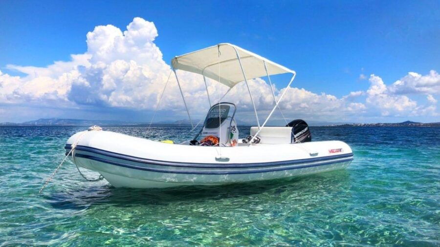 Calasetta: Dinghy Charter to Discover Santantioco Island