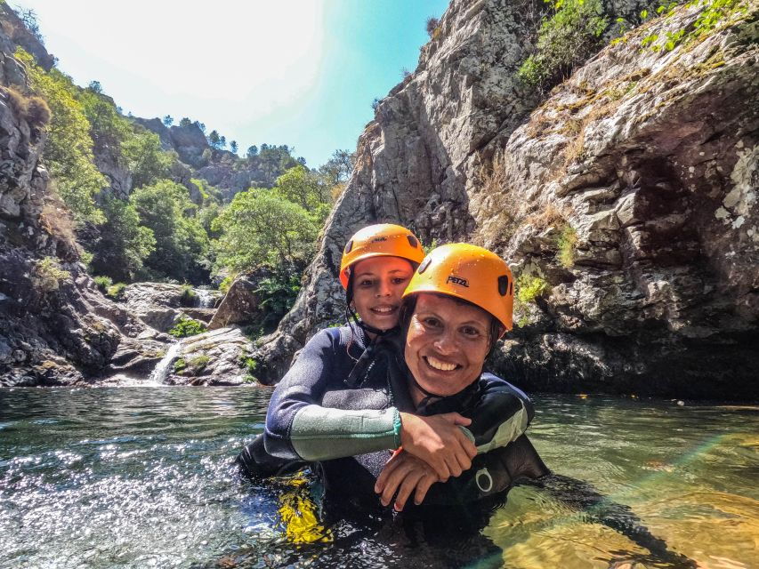 Canyoning in Ribeira Da Pena, in Góis, Coimbra