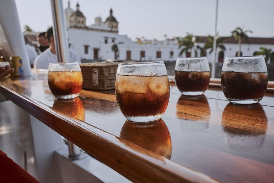 Cartagena: Sunset Cruise With Open Bar - Tour Route and Sites