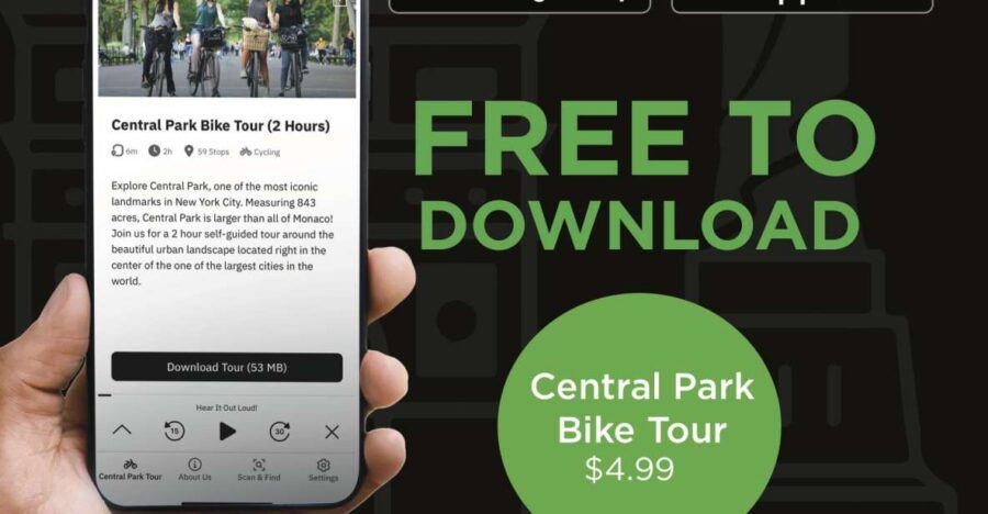 Central Park: Self-guided Bike Tour App - Audio + Written - Good To Know
