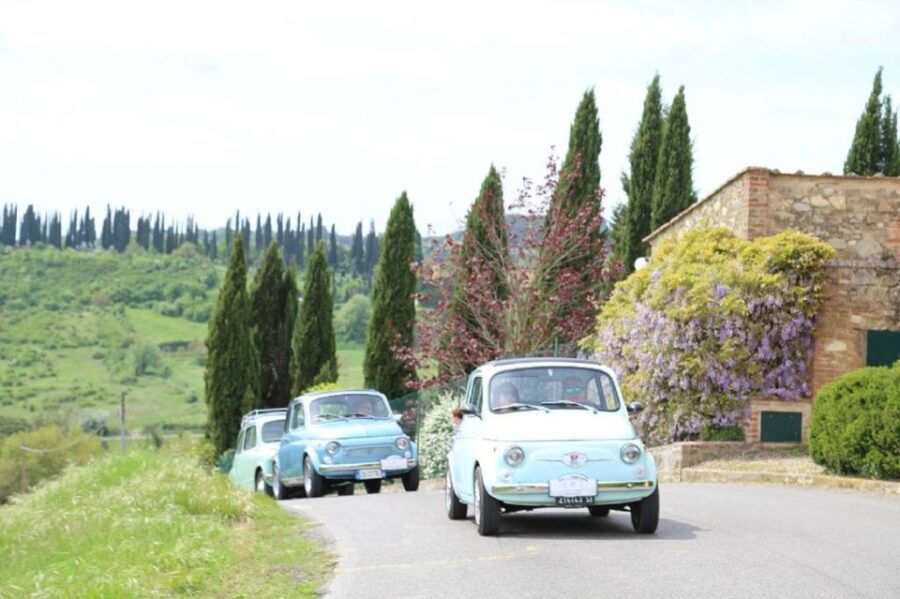Chianti Countryside Full-Day Tour by Vintage Fiat 500 - Highlights