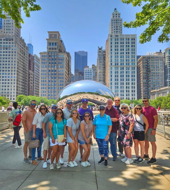 Chicago: Best of Attractions Walking Tour +Bike/Kayak Rental