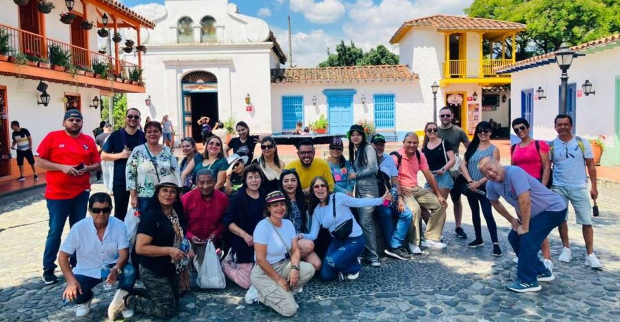 City Tour Medellin With a Chiva or a Thematic Van