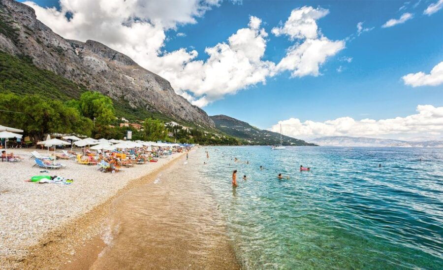 Corfu: Bus Trip & Swim to Canal Damour, Kassiopi & Barbati