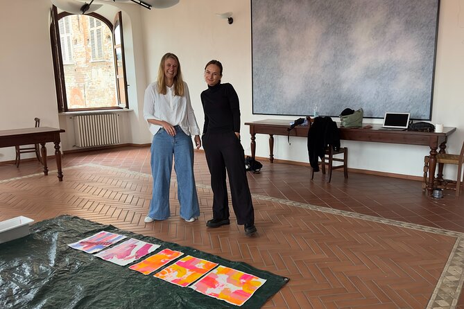 Course Abstract Painting in a Monastery