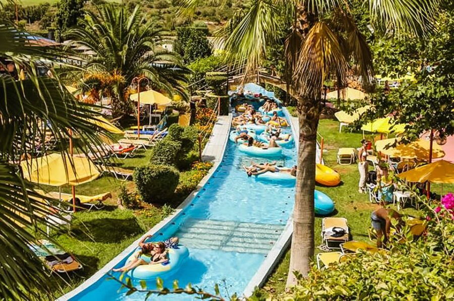 Crete: Acqua Plus Water Park Entrance With Transfer & Lunch
