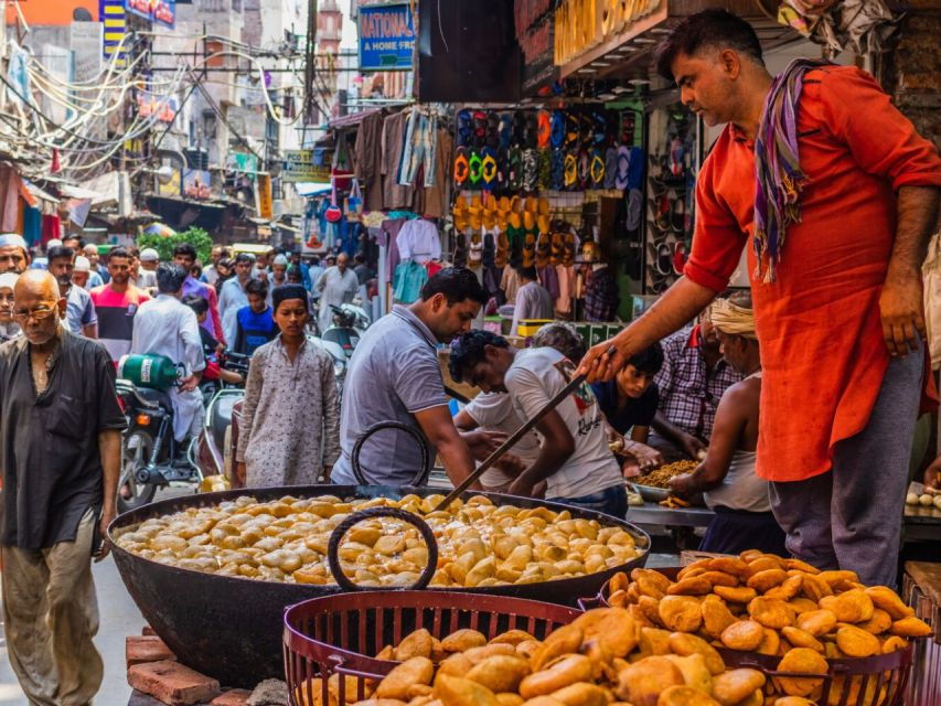 Delhi: Old Delhi Street Food Tour With Rickshaw Ride