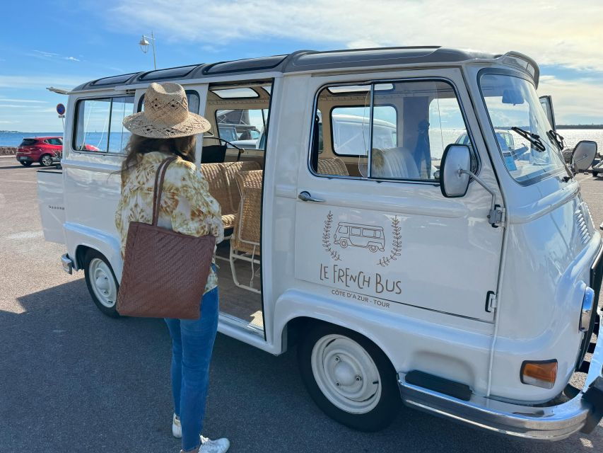 Discover the French Riviera in a French Vintage Bus