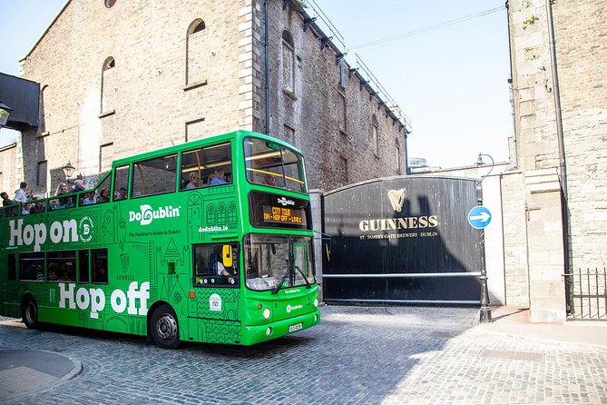 Dublin: Public Transport and Hop-On Hop-Off Sightseeing Bus Tour