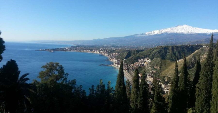 ETNA & TAORMINA Departure From Cefalù