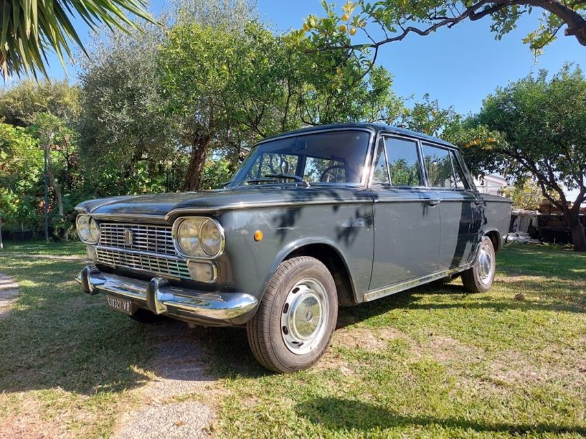 Etna: Tour in a Vintage Car With Cooking Class and Pickup - Driver and Group Information